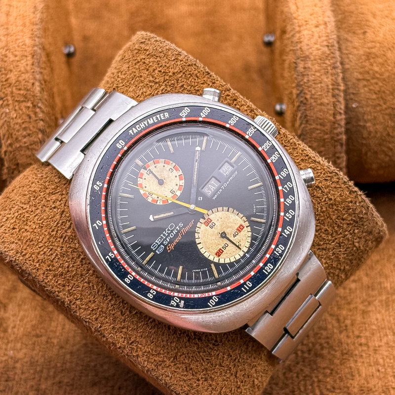 Seiko Seiko - 5 Sports Speed-Timer "UFO" Chronograph - 6138-0010 - Men - 1970 vintage watch - image 17