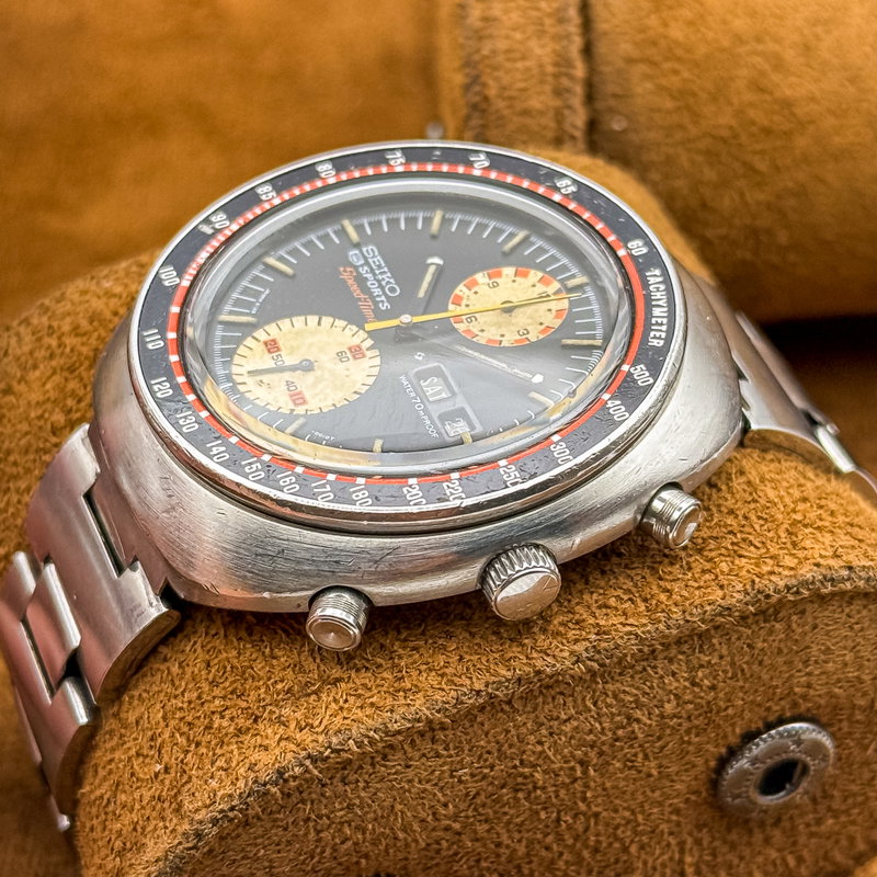 Seiko Seiko - 5 Sports Speed-Timer "UFO" Chronograph - 6138-0010 - Men - 1970 vintage watch - image 18