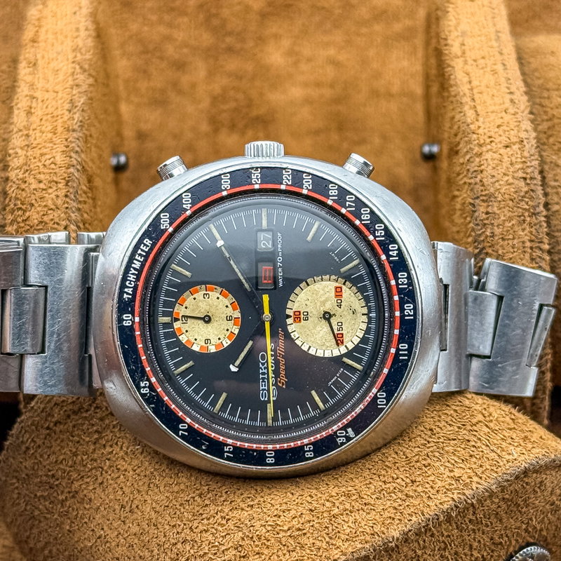 Seiko Seiko - 5 Sports Speed-Timer "UFO" Chronograph - 6138-0010 - Men - 1970 vintage watch - image 24