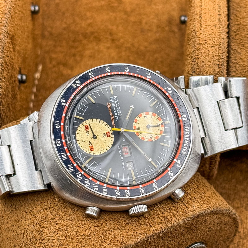 Seiko Seiko - 5 Sports Speed-Timer "UFO" Chronograph - 6138-0010 - Men - 1970 vintage watch - image 25