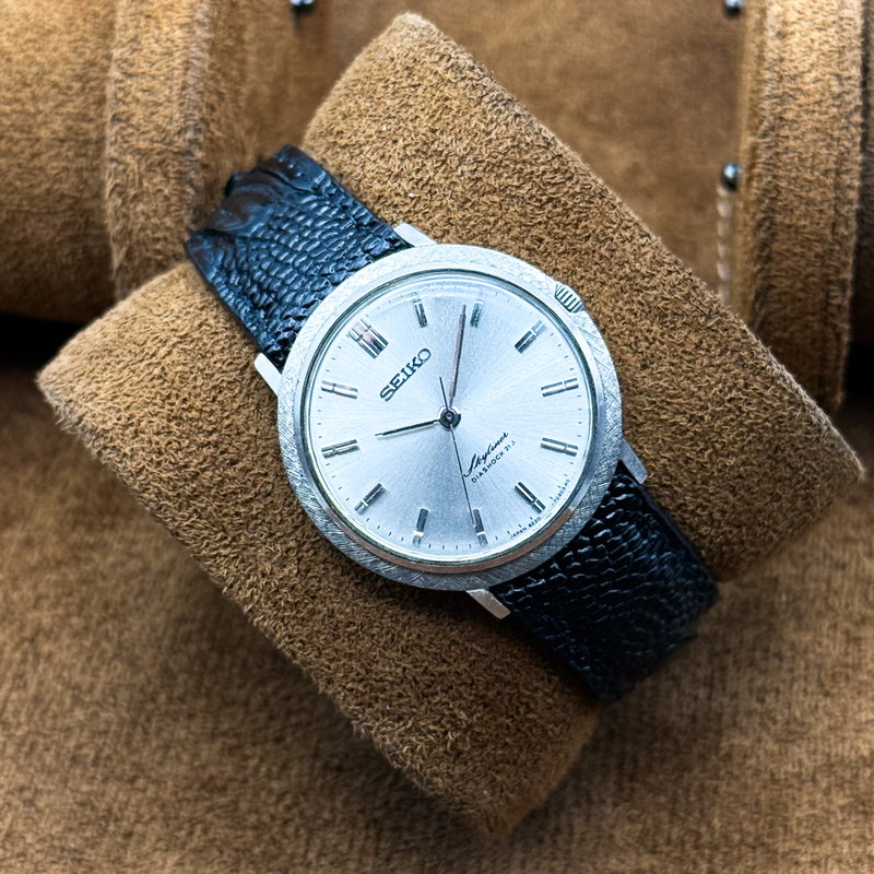 Seiko Seiko - Skyliner 銀霞 (Ginkasumi) – Silver Haze - No Reserve Price - 6220-7220 - Men - 1965 vintage watch - image 11
