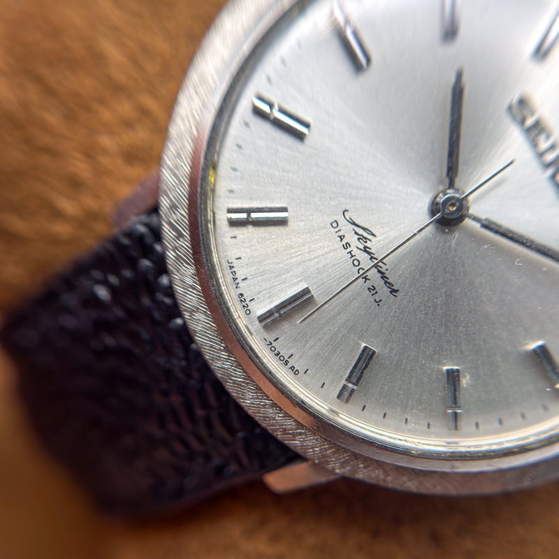 Seiko Seiko - Skyliner 銀霞 (Ginkasumi) – Silver Haze - No Reserve Price - 6220-7220 - Men - 1965 vintage watch - image 16
