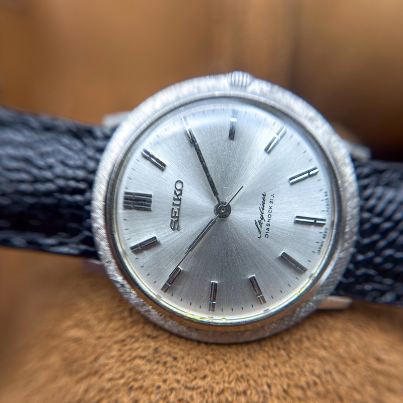 Seiko Seiko - Skyliner 銀霞 (Ginkasumi) – Silver Haze - No Reserve Price - 6220-7220 - Men - 1965 vintage watch - image 19