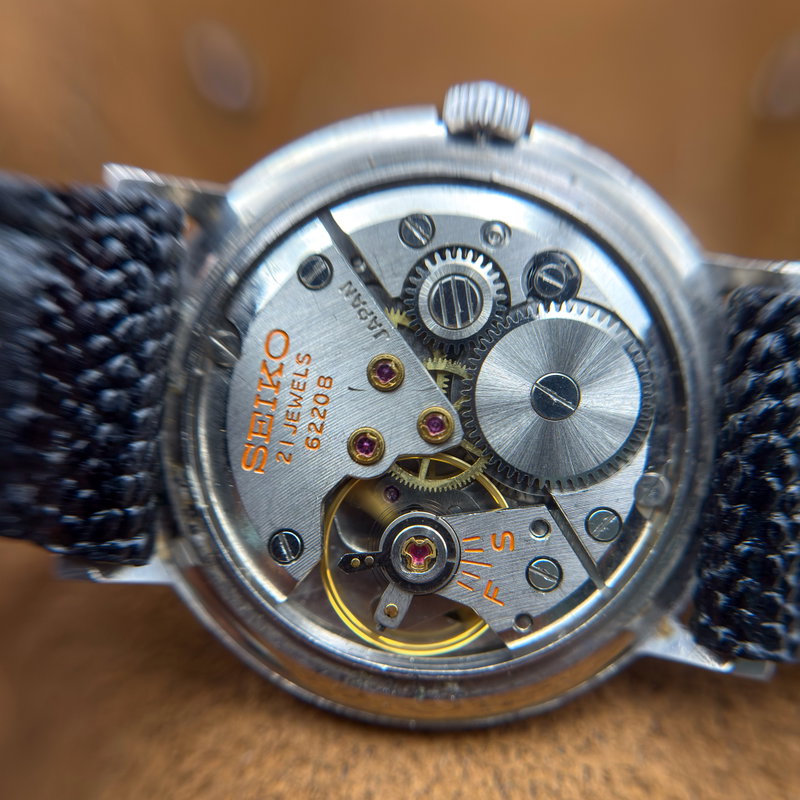 Seiko Seiko - Skyliner 銀霞 (Ginkasumi) – Silver Haze - No Reserve Price - 6220-7220 - Men - 1965 vintage watch - image 22