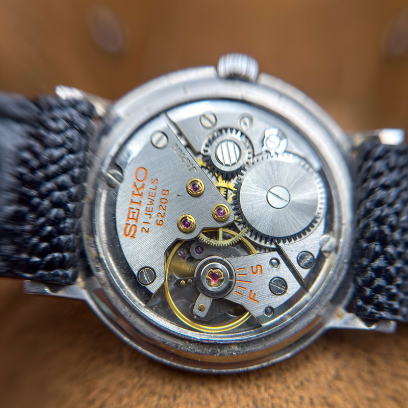 Seiko Seiko - Skyliner 銀霞 (Ginkasumi) – Silver Haze - No Reserve Price - 6220-7220 - Men - 1965 vintage watch - image 23