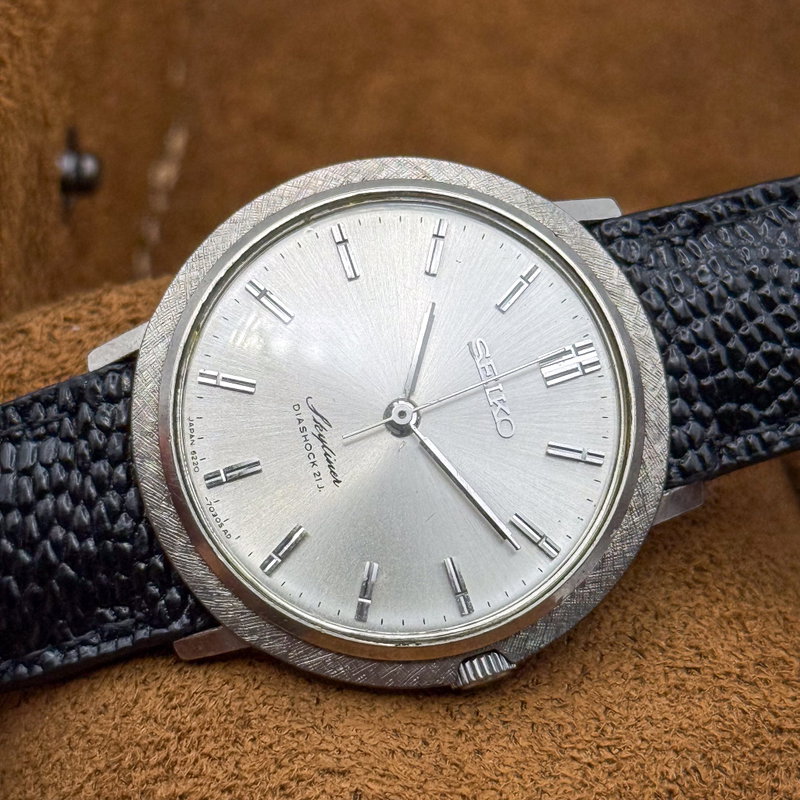 Seiko Seiko - Skyliner 銀霞 (Ginkasumi) – Silver Haze - No Reserve Price - 6220-7220 - Men - 1965 vintage watch - image 24