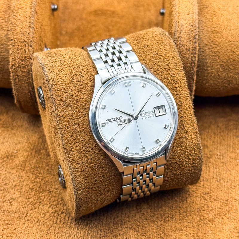 Seiko Seiko - Business-A 威紋 (Imon) – Pattern of Power - No reserve price - 8346-8000 - Men - 1967 vintage watch - image 10