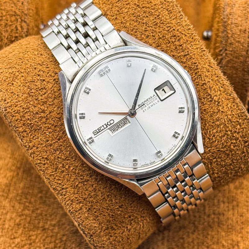 Seiko Seiko - Business-A 威紋 (Imon) – Pattern of Power - No reserve price - 8346-8000 - Men - 1967 vintage watch - image 11