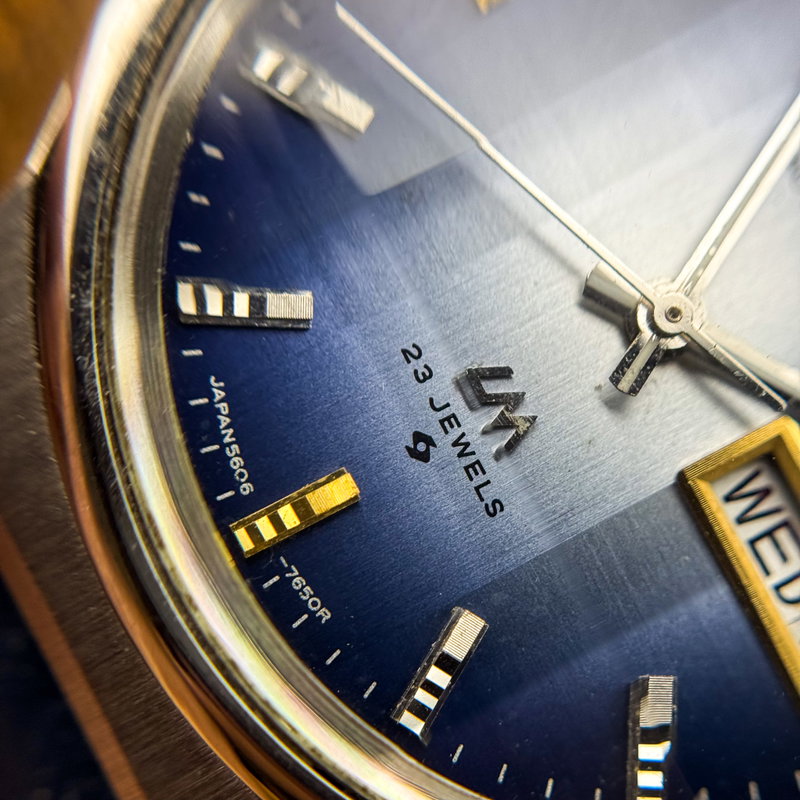 Seiko Seiko - Lord Matic "Gradient Blue Sunburst" 光映 – Kōei – Reflected Light - No reserve price - 5606-7310 - Men - 1973 vintage watch - image 10