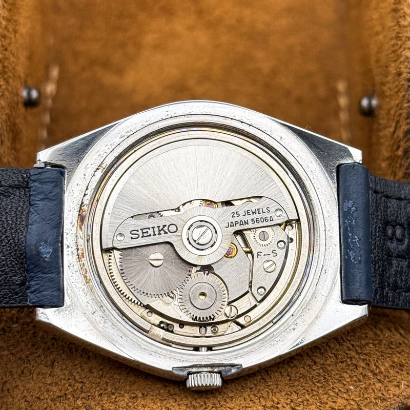 Seiko Seiko - Lord Matic "Gradient Blue Sunburst" 光映 – Kōei – Reflected Light - No reserve price - 5606-7310 - Men - 1973 vintage watch - image 20