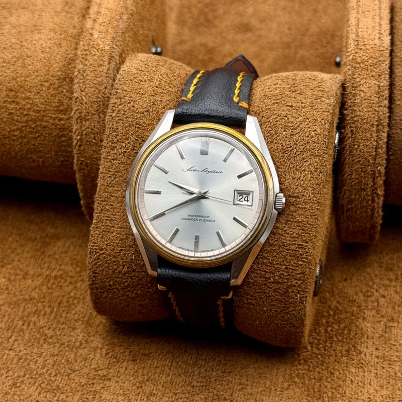 Seiko Seiko - Skyliner 礼輪 (Reirin) – Graceful Circle - No Reserve Price - 6222-8000 - Men - 1967 vintage watch - image 8