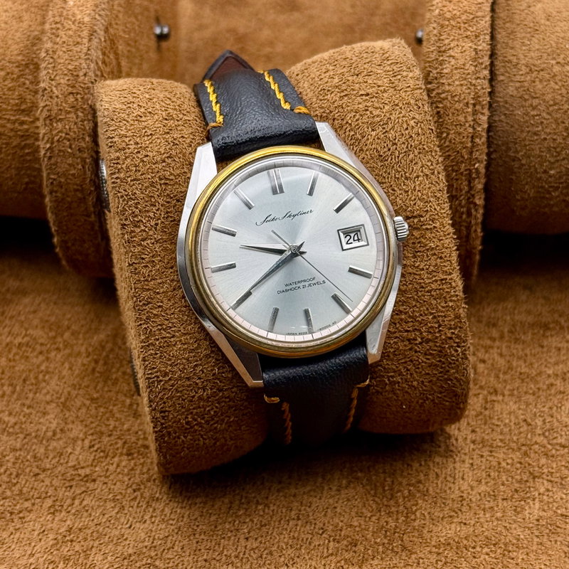 Seiko Seiko - Skyliner 礼輪 (Reirin) – Graceful Circle - No Reserve Price - 6222-8000 - Men - 1967 vintage watch - image 10