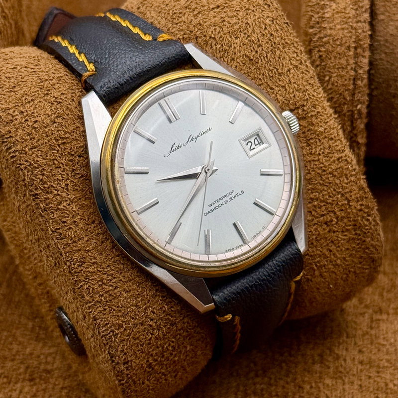 Seiko Seiko - Skyliner 礼輪 (Reirin) – Graceful Circle - No Reserve Price - 6222-8000 - Men - 1967 vintage watch - image 12