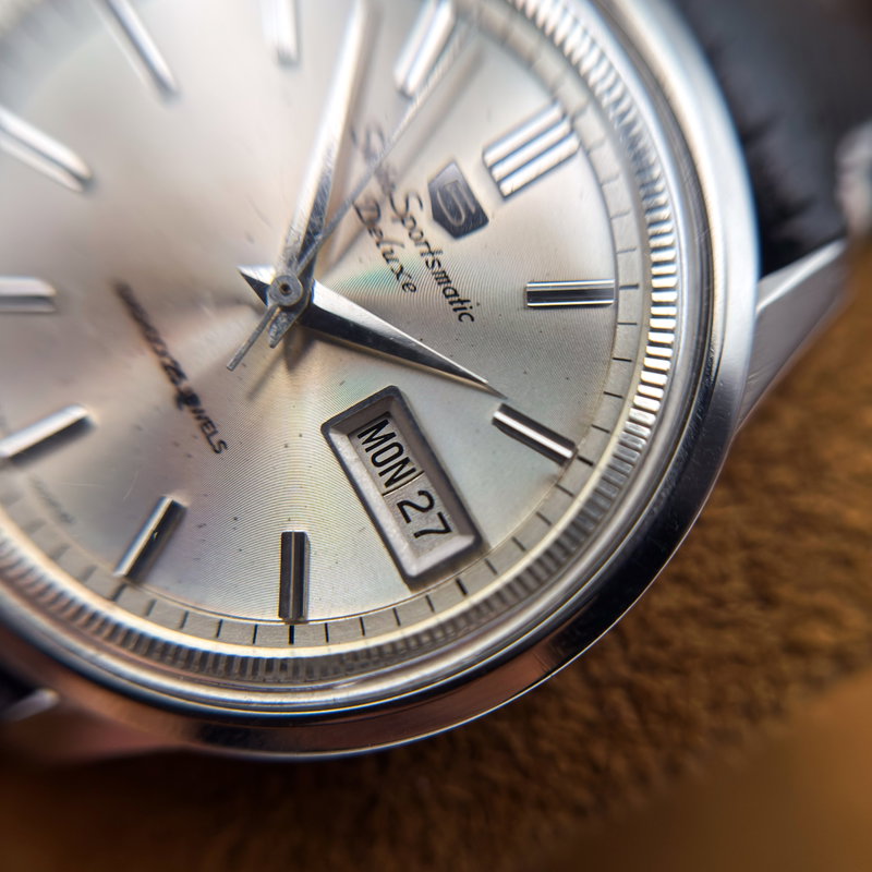 Seiko Seiko - Sportsmatic Deluxe 経年 (Keinen) – Aging Gracefully - No Reserve Price - 7619-7010 - Men - 1965 vintage watch - image 17