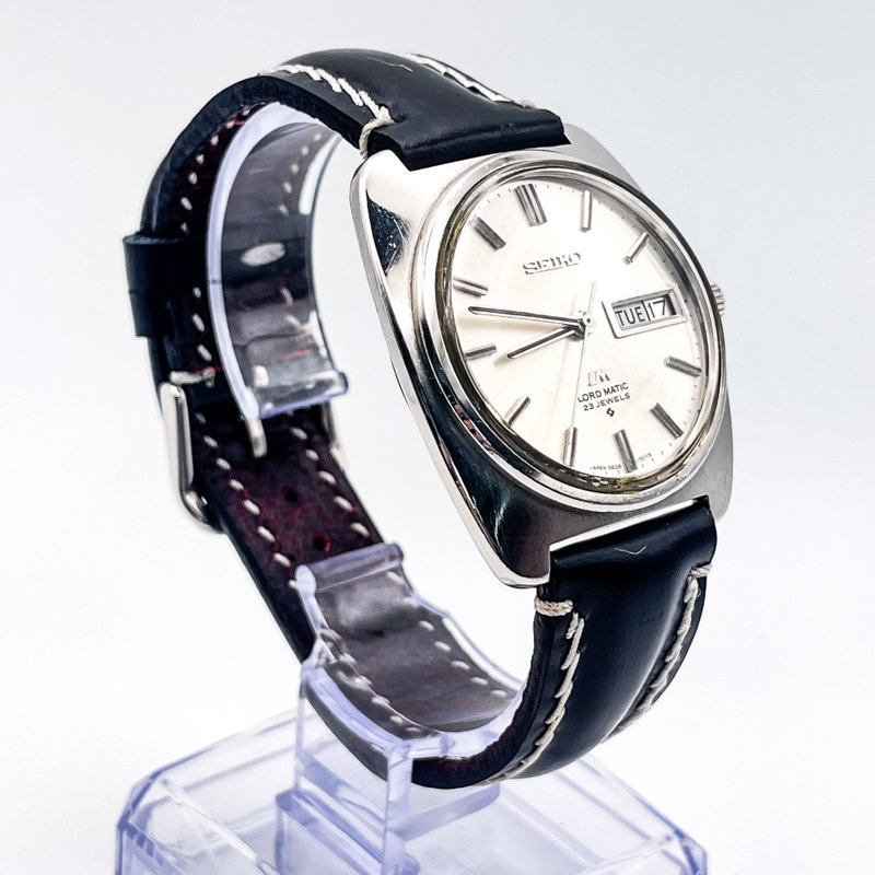 Seiko Seiko - Lord Matic 銀環 (Ginkan) – Silver Halo - No reserve price - 5606-7130 - Men - 1969 vintage watch - image 16