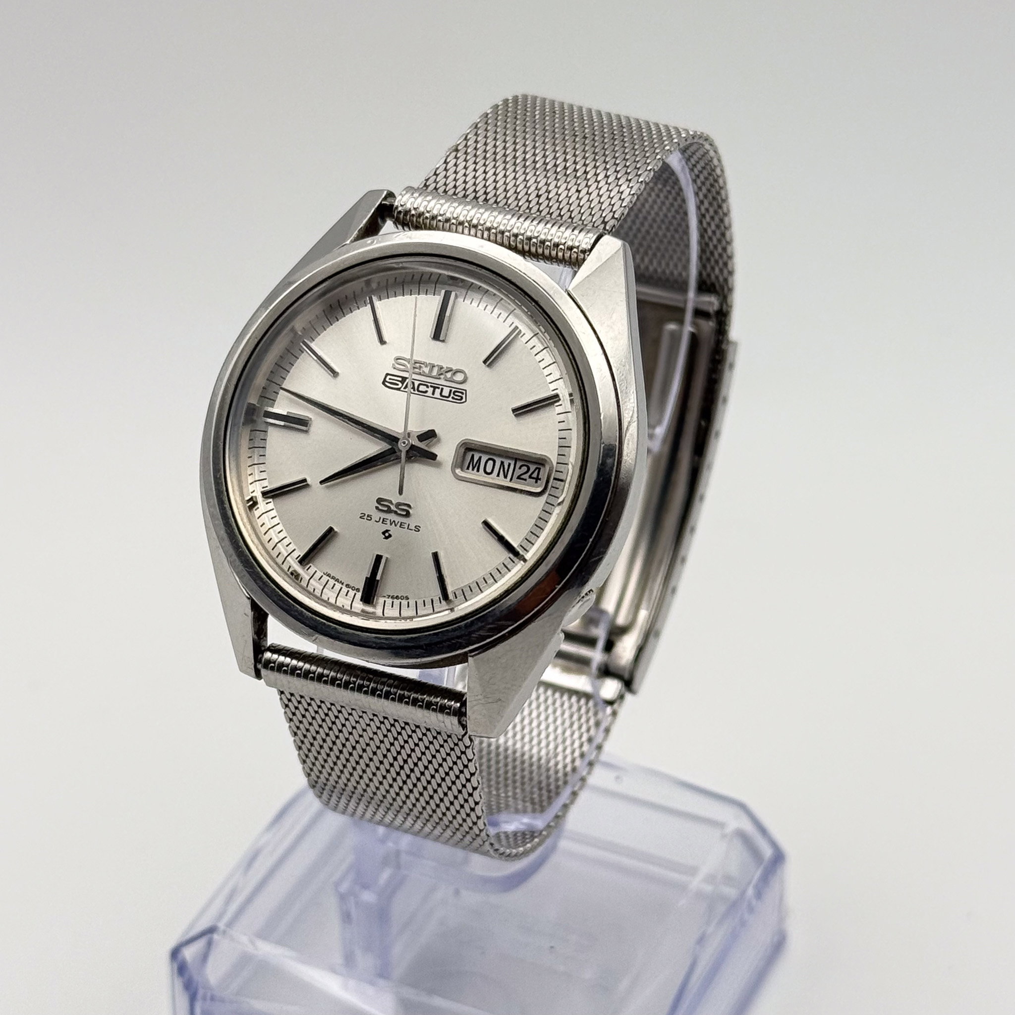 Seiko - 5Actus 光然 (Kōzen) – Natural Light - No Reserve Price - 6106-7510 - Men - 1973