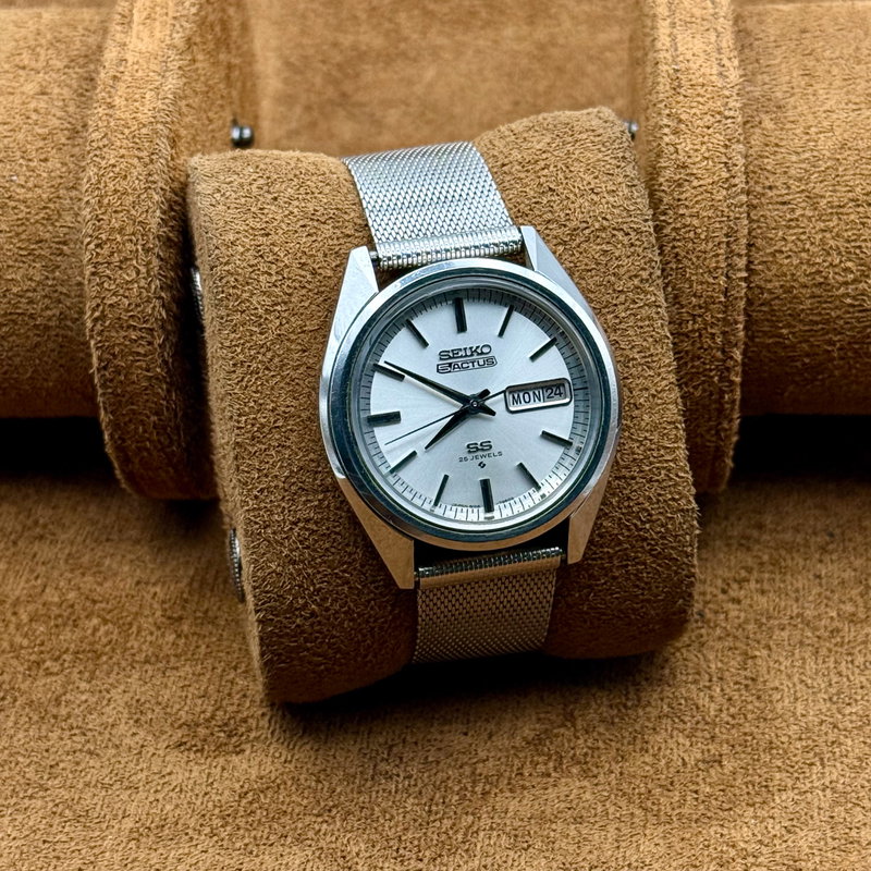 Seiko Seiko - 5Actus 光然 (Kōzen) – Natural Light - No Reserve Price - 6106-7510 - Men - 1973 vintage watch - image 12