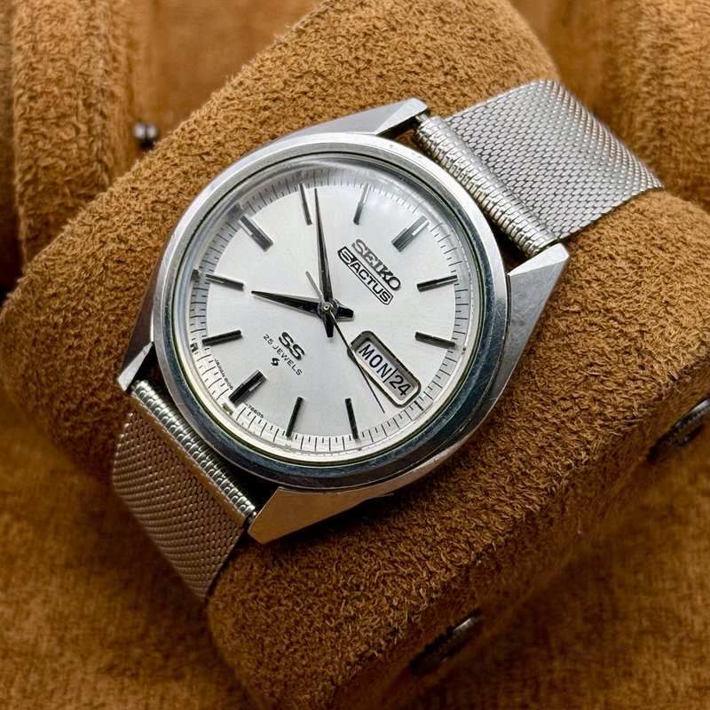 Seiko Seiko - 5Actus 光然 (Kōzen) – Natural Light - No Reserve Price - 6106-7510 - Men - 1973 vintage watch - image 14