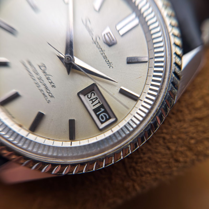 Seiko Seiko - Sportsmatic Deluxe 幽環 (Yūkan) – Ethereal Halo - No Reserve Price - 7606-7000 - Men - 1965 vintage watch - image 11