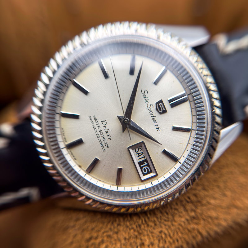 Seiko Seiko - Sportsmatic Deluxe 幽環 (Yūkan) – Ethereal Halo - No Reserve Price - 7606-7000 - Men - 1965 vintage watch - image 15