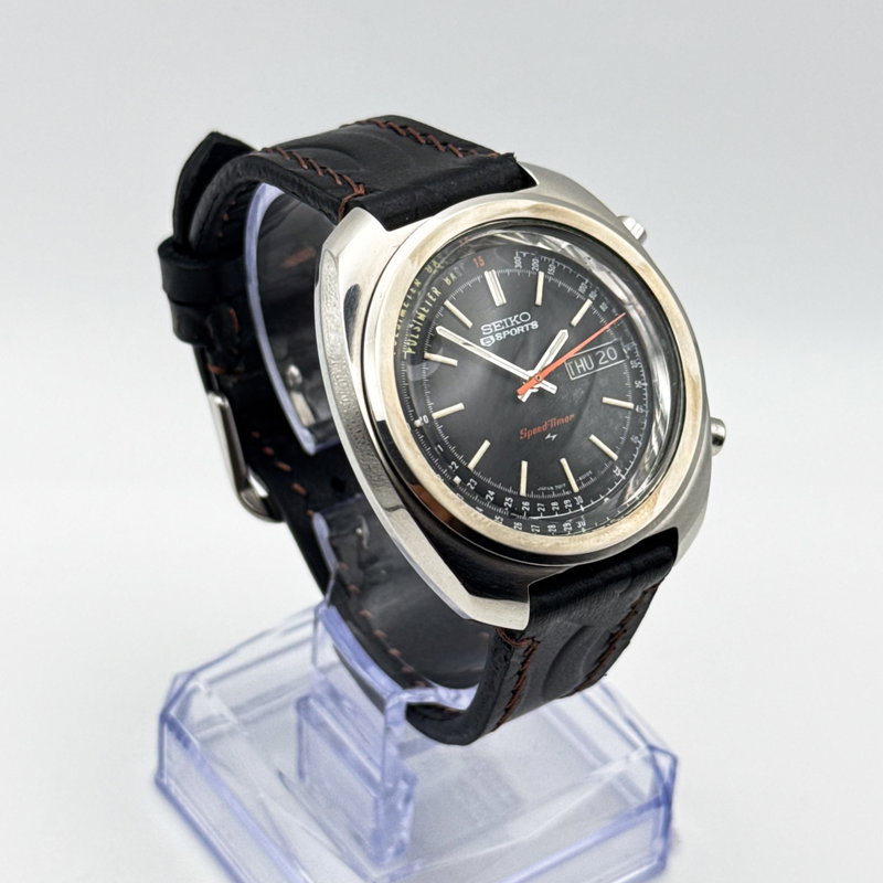 Seiko Seiko - 5 Sports SpeedTimer Chronograph - 7017-8000 - Men - 1971 vintage watch - image 4