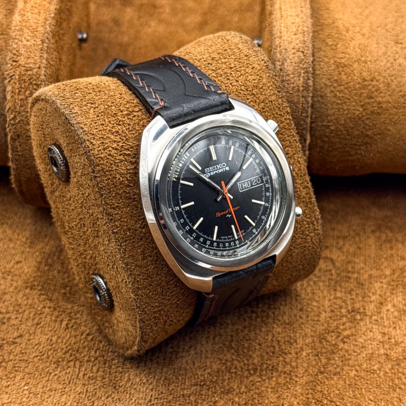 Seiko Seiko - 5 Sports SpeedTimer Chronograph - 7017-8000 - Men - 1971 vintage watch - image 12