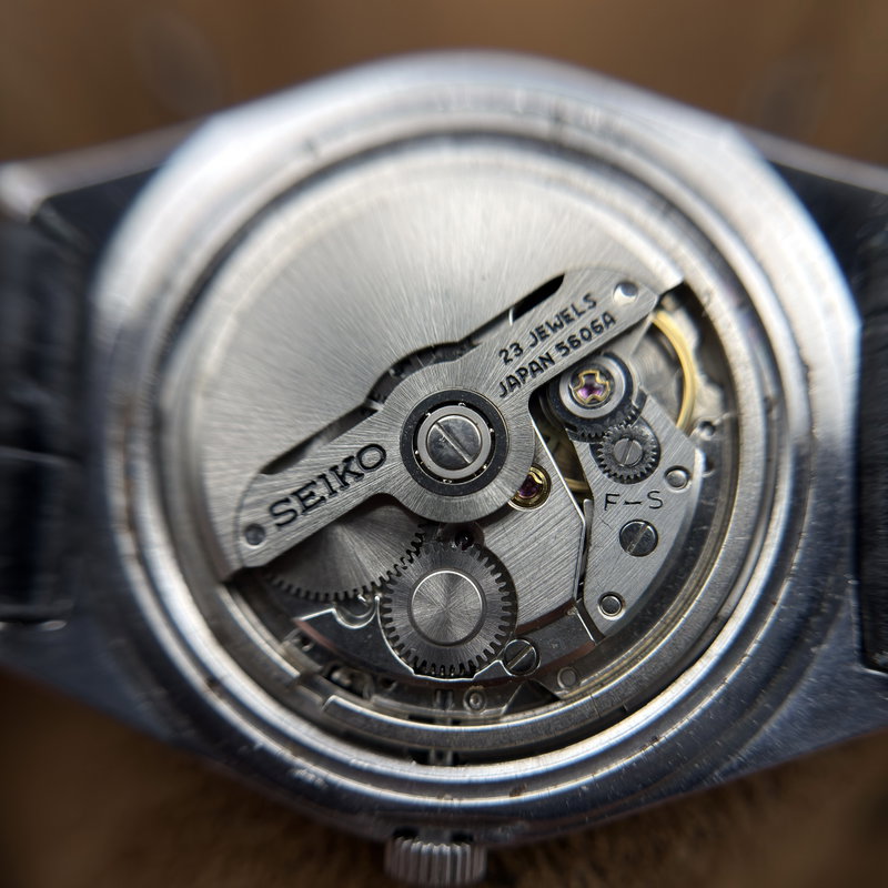 Seiko Seiko - LM "Gradient Blue Sunburst" [Near-Mint] 螺光 – Rako – Spiral Light - No Reserve Price - 5606-7310 - Men - 1973 vintage watch - image 29