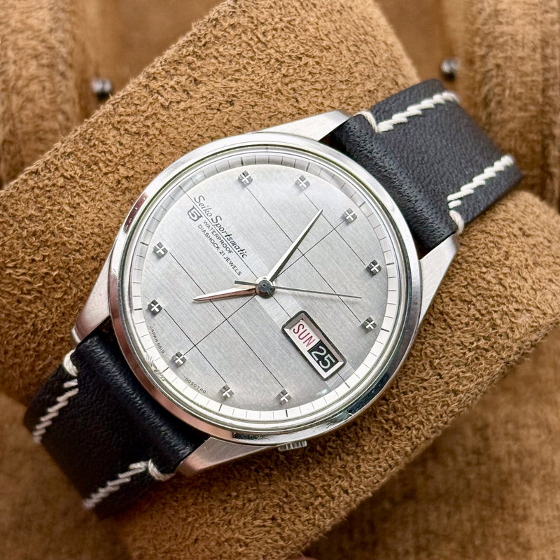 Seiko Seiko - Sportsmatic [Near-Mint] 懐律 (Kairitsu) – Rhythm of the Past - No reserve price - 6619-8130 - Men - 1966 vintage watch - image 7