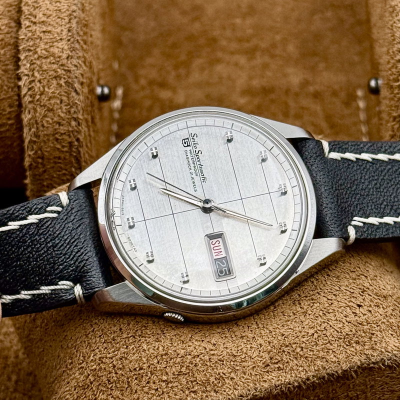 Seiko Seiko - Sportsmatic [Near-Mint] 懐律 (Kairitsu) – Rhythm of the Past - No reserve price - 6619-8130 - Men - 1966 vintage watch - image 18