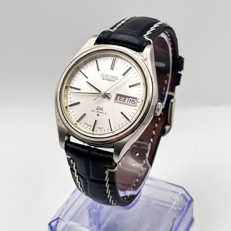 Seiko Seiko - Lord Matic "Silver Sunburst" - No Reserve Price - 5606-7072 - Men - 1974 vintage watch - image 1