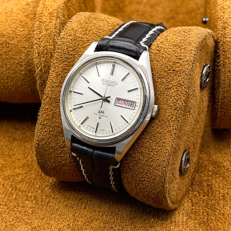 Seiko Seiko - Lord Matic "Silver Sunburst" - No Reserve Price - 5606-7072 - Men - 1974 vintage watch - image 3