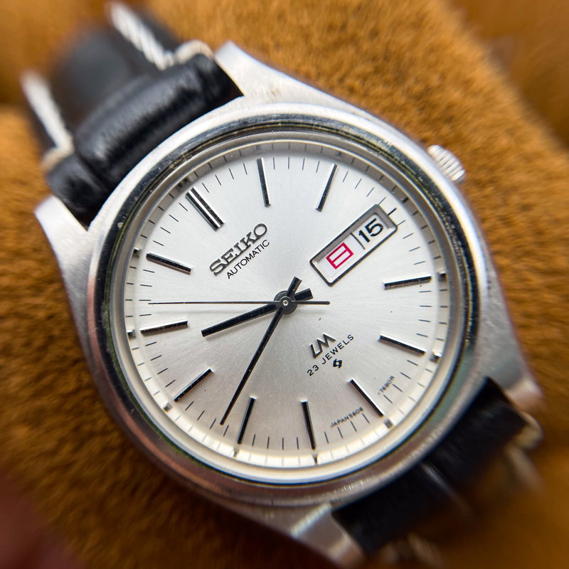 Seiko Seiko - Lord Matic "Silver Sunburst" - No Reserve Price - 5606-7072 - Men - 1974 vintage watch - image 10