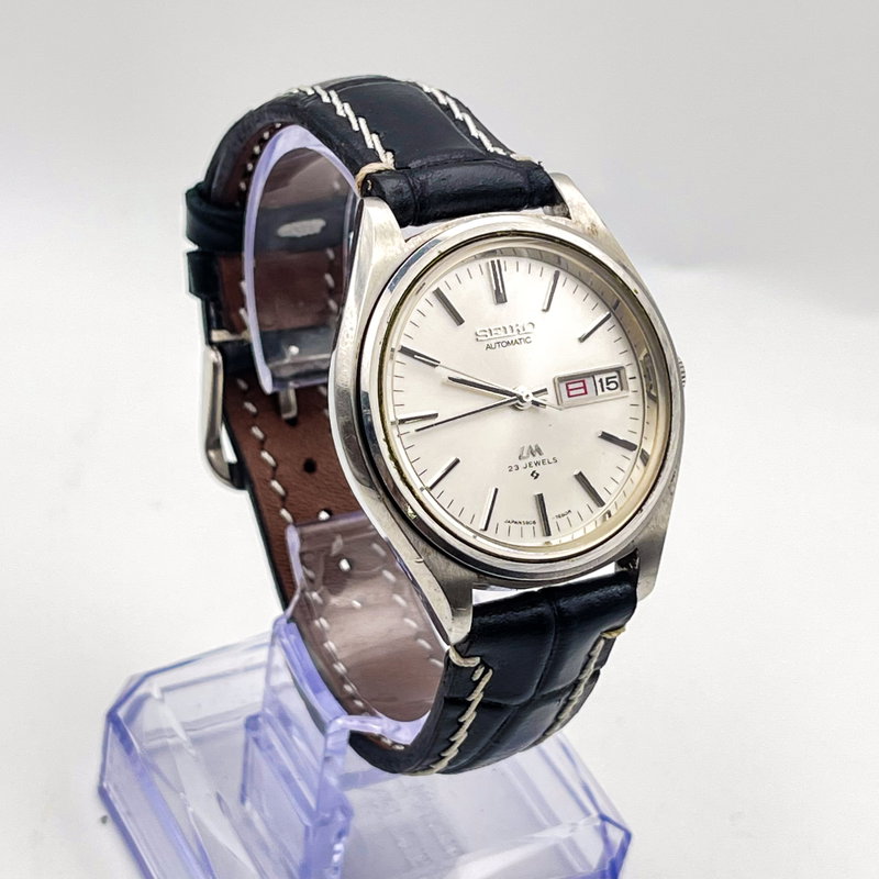 Seiko Seiko - Lord Matic "Silver Sunburst" - No Reserve Price - 5606-7072 - Men - 1974 vintage watch - image 19