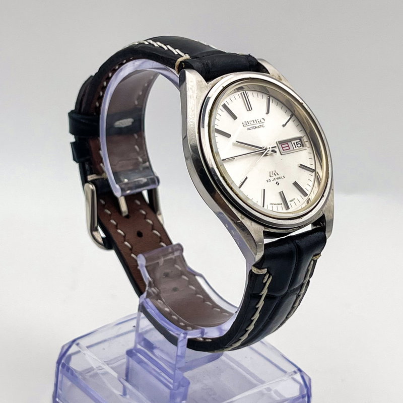 Seiko Seiko - Lord Matic "Silver Sunburst" - No Reserve Price - 5606-7072 - Men - 1974 vintage watch - image 21