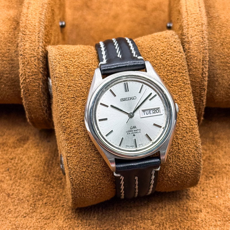 Seiko Seiko - Lord Matic 凛光 (Rinkō) – Dignified Light - No reserve price - 5606-7071 - Men - 1972 vintage watch - image 12