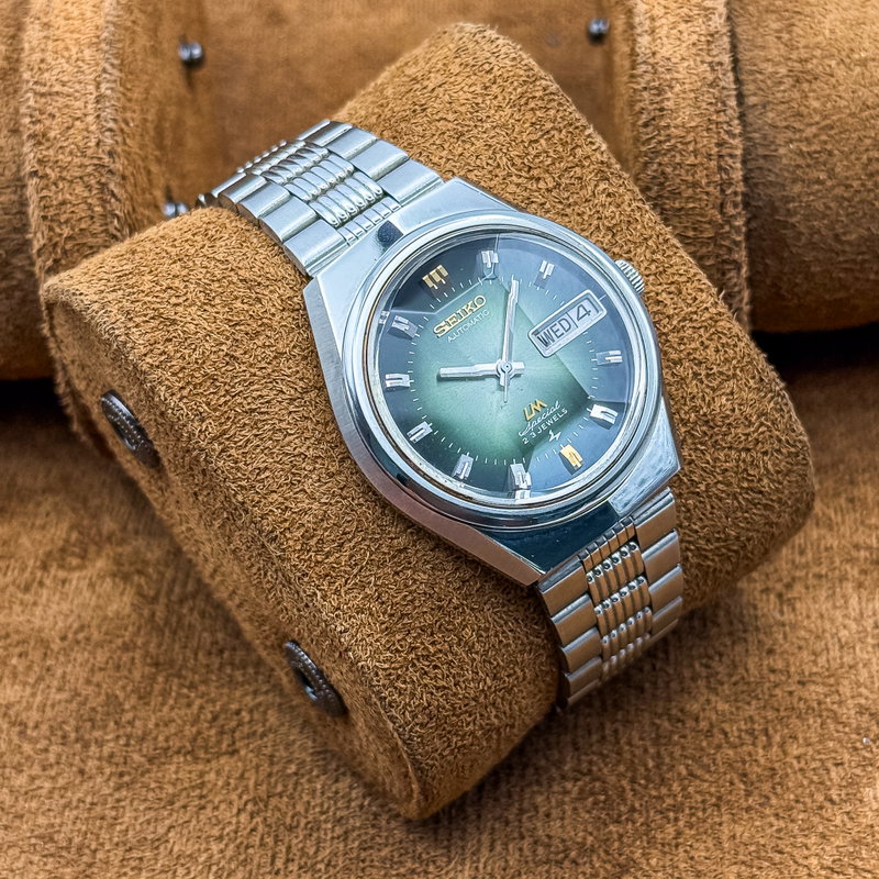 Seiko Seiko - LM Special (Lord Matic) "Gradient Green Sunburst" - No reserve price - 5206-6100 - Men - 1973 vintage watch - image 6
