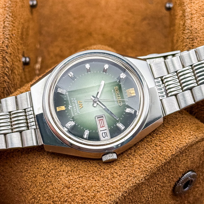 Seiko Seiko - LM Special (Lord Matic) "Gradient Green Sunburst" - No reserve price - 5206-6100 - Men - 1973 vintage watch - image 16