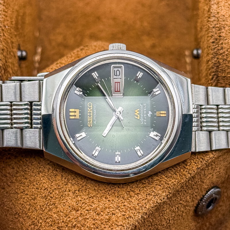 Seiko Seiko - LM Special (Lord Matic) "Gradient Green Sunburst" - No reserve price - 5206-6100 - Men - 1973 vintage watch - image 17