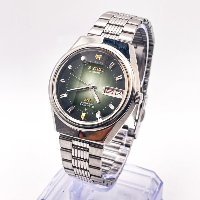 Seiko Seiko - LM Special (Lord Matic) "Gradient Green Sunburst" - No reserve price - 5206-6100 - Men - 1973 vintage watch - image 2