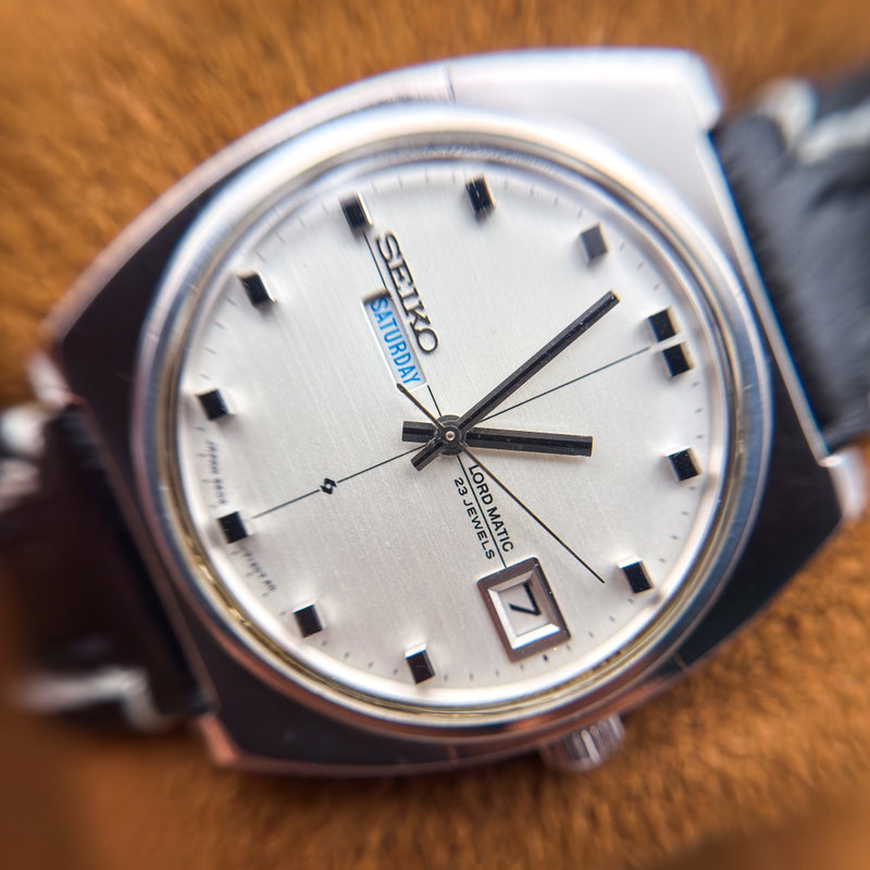 Seiko Seiko - Lord Matic 銀輝 (Ginki) – Silver Radiance - No reserve price - 5606-7100 - Men - 1968 vintage watch - image 16