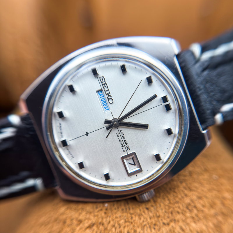 Seiko Seiko - Lord Matic 銀輝 (Ginki) – Silver Radiance - No reserve price - 5606-7100 - Men - 1968 vintage watch - image 21