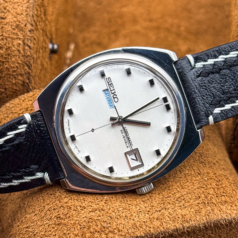 Seiko Seiko - Lord Matic 銀輝 (Ginki) – Silver Radiance - No reserve price - 5606-7100 - Men - 1968 vintage watch - image 23