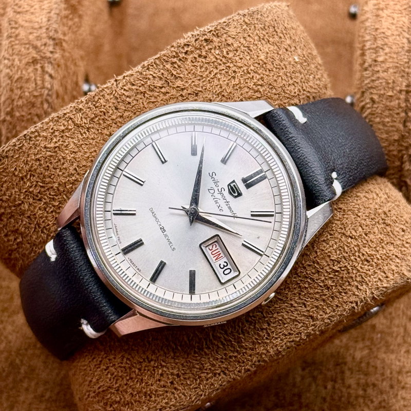 Seiko Seiko - Sportsmatic Deluxe 流影 (Ryūei) – Flowing Shadow - No reserve price - 7619-7010 - Men - 1965 vintage watch - image 4