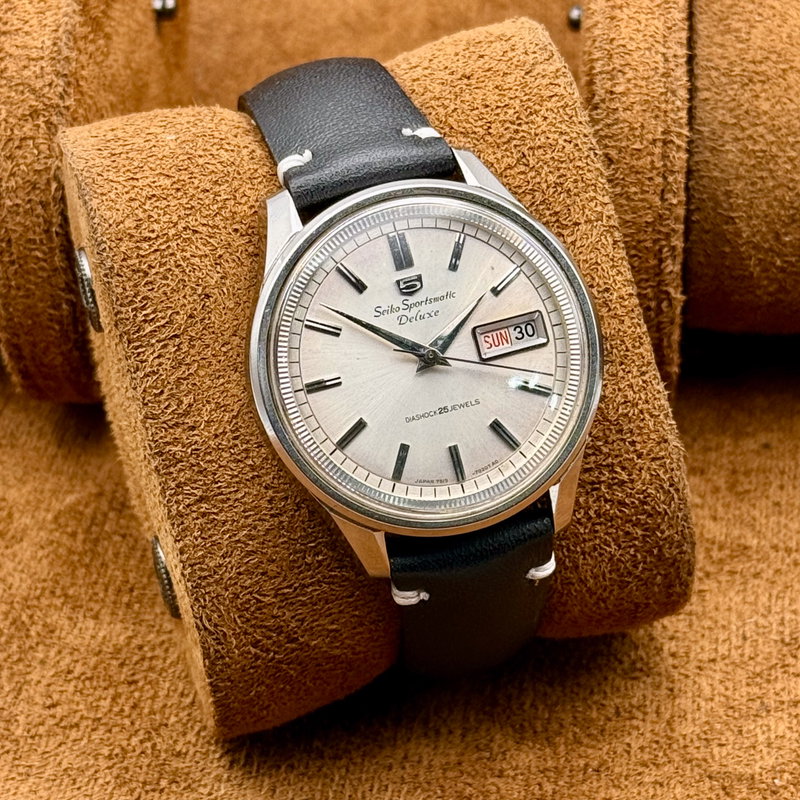 Seiko Seiko - Sportsmatic Deluxe 流影 (Ryūei) – Flowing Shadow - No reserve price - 7619-7010 - Men - 1965 vintage watch - image 5