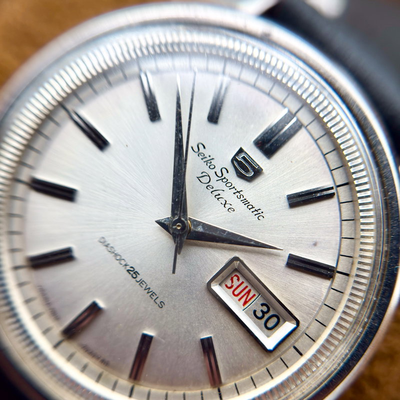 Seiko Seiko - Sportsmatic Deluxe 流影 (Ryūei) – Flowing Shadow - No reserve price - 7619-7010 - Men - 1965 vintage watch - image 9