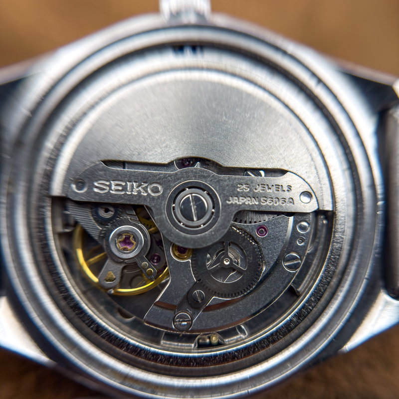 Seiko Seiko - LM "Gradient Green Sunburst" [Near-Mint] 揺影 (Yōei) – Swaying Shadow - 5606-7360 - Men - 1975 vintage watch - image 22