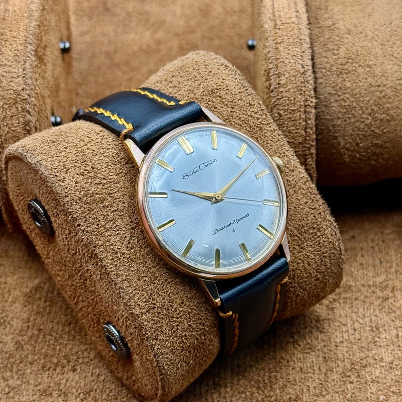 Seiko Seiko - Crown [Near-Mint] 玉座 (Gyokuza) – Throne - No reserve price - J15003 - Men - 1963 vintage watch - image 6