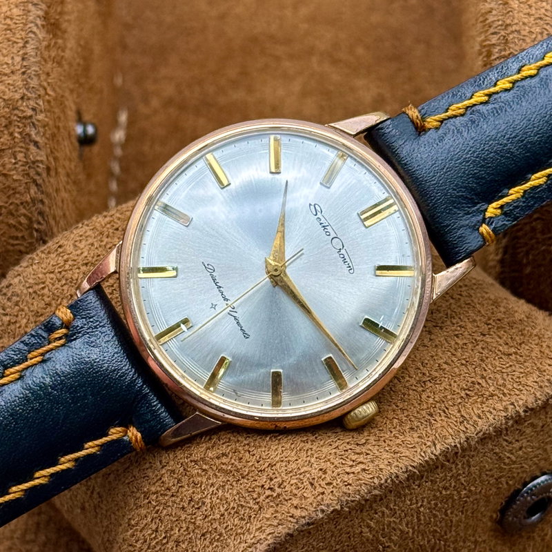 Seiko Seiko - Crown [Near-Mint] 玉座 (Gyokuza) – Throne - No reserve price - J15003 - Men - 1963 vintage watch - image 11