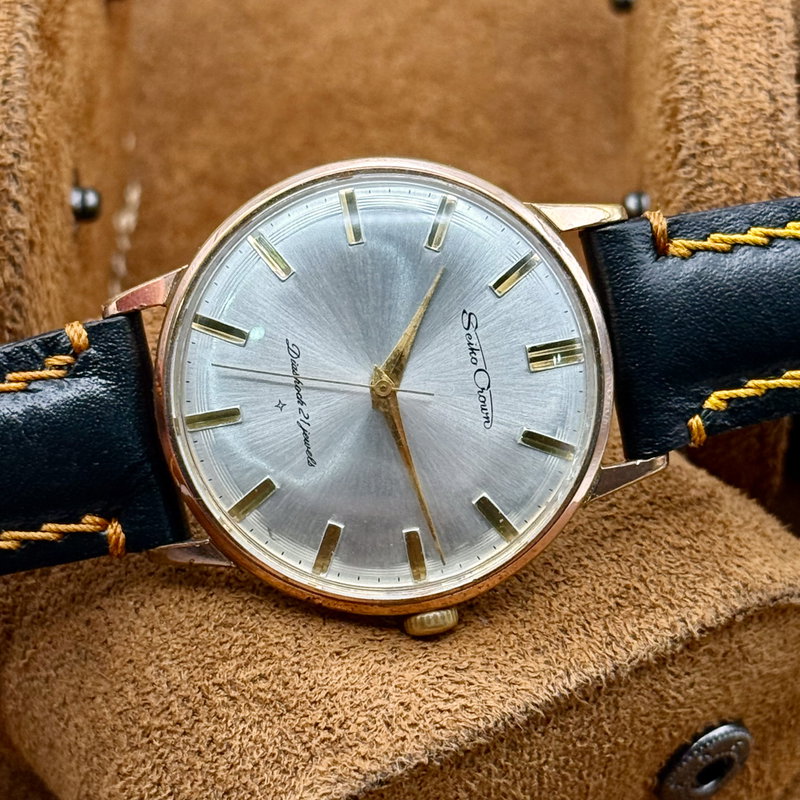 Seiko Seiko - Crown [Near-Mint] 玉座 (Gyokuza) – Throne - No reserve price - J15003 - Men - 1963 vintage watch - image 12