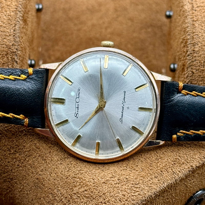 Seiko Seiko - Crown [Near-Mint] 玉座 (Gyokuza) – Throne - No reserve price - J15003 - Men - 1963 vintage watch - image 13